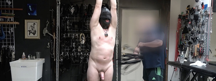 Slave Patrick Endures Masters Severe Whipping